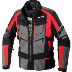 3XL Motorcykelstativer Spidi 4Season Evo Grey Red Herren