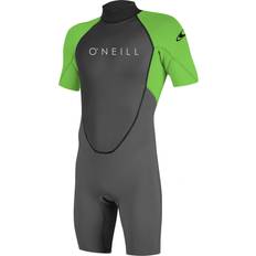 Dykning Våtdräkter O'Neill 2023 Mens Reactor II 2mm Back Zip Shorty Wetsuit Graphi