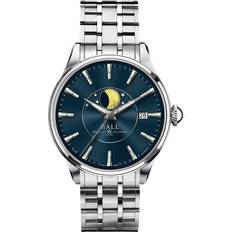 Ball Company Trainmaster Moon Phase Blue