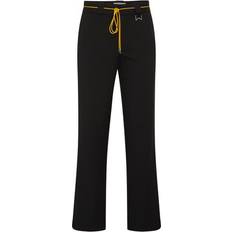 Wide-leg trousers black