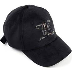 Juicy Couture Dame Capser Juicy Couture Diamante Velour Caps black