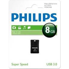 Philips USB 3.0 Pico Edition Flash Drive 8GB Black