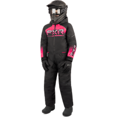 FXR Børnetøj FXR Heldragt Recruit Junior - Sort/Fuchsia Fade