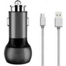 Ldnio C503Q 2USB car charger MicroUSB cable