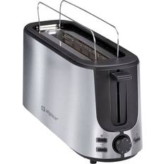 Brødrister 2 Skiver Rustfrit Stål 1000 W