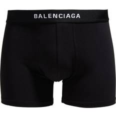 Balenciaga Men's Underwear Balenciaga Boxer Briefs Cotton Elastane - Black