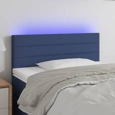 Blau Kopfteile vidaXL LED Blau 80 x 5 x 78/88 cm Kopfteil