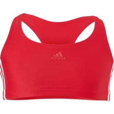 Nylon Maillots de bain Adidas Fitness 3 Stripes Bikini Girls Vivid Red/White Unisex