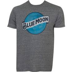 Blue Moon Men's Trau and Loevner Logo T-Shirt Grey