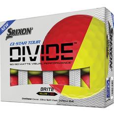 Srixon Q-Star Tour Divide Balls 12-Pack Yellow/Red