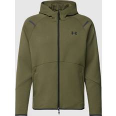 Suéteres Under Armour Unstoppable Fleece FZ Green Mele