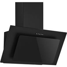 Cappe aspiranti Respekta Cappa Aspirante Cappa Inclinata Senza Testa 60 cm 60cm, Nero