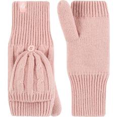 Pink - Women Gloves & Mittens Heat Holders Ladies Ash Converter Mittens Dusky Pink