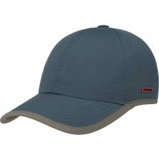 Stetson Unconstructed Baseball Cap - Blue/Olive Dad Cap