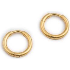 Syster P Øreringe Syster P Beloved Fat Small Hoops - Gold