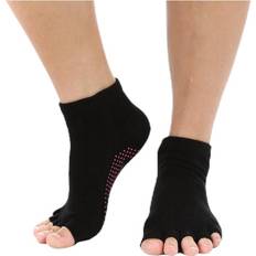 Norfolk Pilates Socks Rosita Black, Unisex, Tøj, Sokker, Yoga, Sort, 36-40