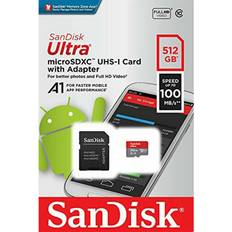 SanDisk Ultra Micro SDXC Memory Card 100MBs Class 10 512GB