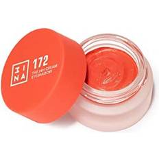 Orange Øjenskygger 3ina The 24H Cream Eyeshadow Cremet øjenskygge Skygge 172 Electric Orange 3 ml