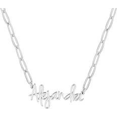 Personalized Memorial Angel Wings Personalized Message Necklace