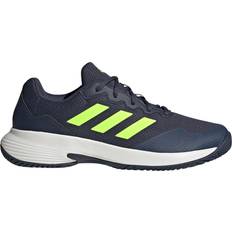 Adidas Yellow Racket Sport Shoes adidas Gamecourt 2.0 Tennis Shoes Shadow Navy Mens