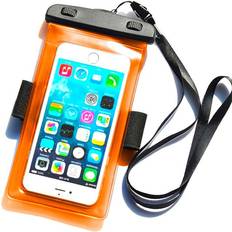 Oransje Sportsarmbånd A-One Brand Waterproof case with PVC