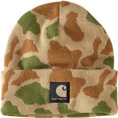 Carhartt Accessories on sale Carhartt Men's 105968 Knit Camo Beanie BROWN One