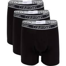 Bamboo Men's Underwear Calvin Klein Men's 3-Pack Bamboo Comfort Boxer Briefs Black