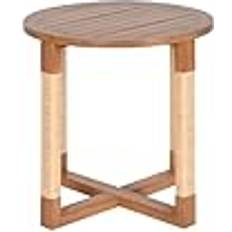 Round - Wood Coffee Tables Home ESPRIT Side Natural Fir Coffee Table