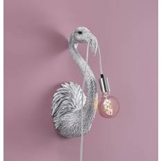 WERNS Vägglampa Flamingo Tiffany Vägglampa