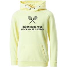 Lange ermer Hettegensere Björn Borg Jr Sport Hoodie Yellow, Unisex, Tøj, Skjorter, Gul, 122-128