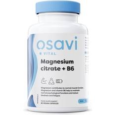 Osavi Vitaminer & Mineraler Osavi Magnesiumcitrat B6 375mg 90 Vcaps 90 stk