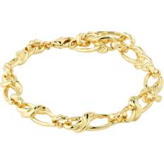 Pilgrim Rani Recycled Bracelet Goldplated Dam Kedjearmband Utan Hänge one