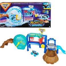 Monster Jam Megalodon Wash, Includes color-changing Megalodon Truck, Interactive Water Play Kids Toys for Aged 3 and Up