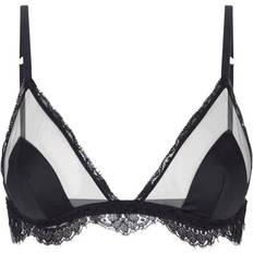 Dolce & Gabbana Alusvaatteet Dolce & Gabbana Lace Silk Tulle Bra Black