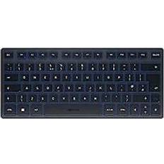 Cherry KW 7100 Mini BT Kompakt Tangentbord Med Flera Enheter