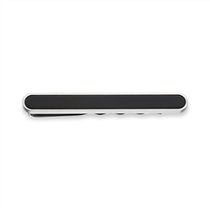 Onyxer Armbånd Scrouples Slipseholder Rustfri Stål med Onyx 801591
