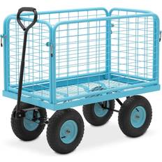 Hillvert Garden Trolley 400 kg removable side rails HT-TWIN-400