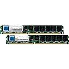 Global Memory 8GB 2 x 4GB DDR2 667MHz PC2-5300 240-PIN ECC REGISTRERAD VLP DIMM MINNE RAM KIT FÖR SERVERAR/ARBETSSTATIONER/MOTORBOARDS 4 RANK KIT