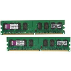 Ddr2 pc2 6400 2gb Kingston ValueRAM 4GB 2 x 2GB DDR2 800 PC2 6400 Dual Channel Kit Desktop Memory Model KVR800D2N6K2/4G