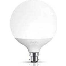 Light Bulbs B22 Led Light Bulb, G120 Globe Light Bulb, Non-Dimmable, 18W 200W Equivalent 5000k Soft White 1800L Globe Bulb Energy