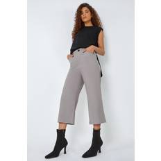 Tute intere Roman Cropped Stretch Culotte Taupe