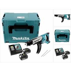 Makita dfr 750 rtj 18v akku-magazinschrauber 2x 5 ah akku 1x lader