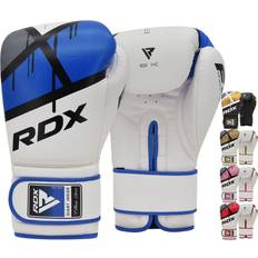 Blue Gloves RDX Blue, 12OZ RDX Boxing Gloves Sparring Muay Thai Kickboxing