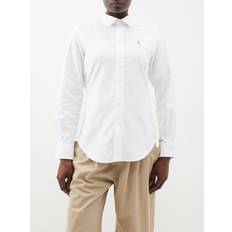 Polo Ralph Lauren Slim Fit Oxford Shirt - Vit