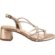 Sko Tamaris Paola Højhælede Sandaler, Light Gold
