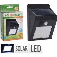 LED solcellelampe vægmontering