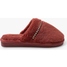 Orange Slippers Pretty You London Gracie in Copper