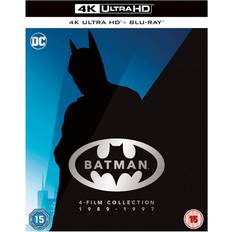 Movies Batman 4-Film Collection 1989 1997 4K Ultra HD Blu-ray