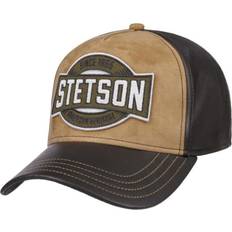 Bruna - Skinn Kepsar Stetson Trucker Cap Leather, 56-60 cm, Brown