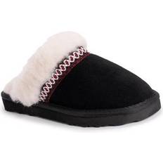 Wool Slippers Muk Luks Women's Dawn Suede Scuff Slippers Shoes